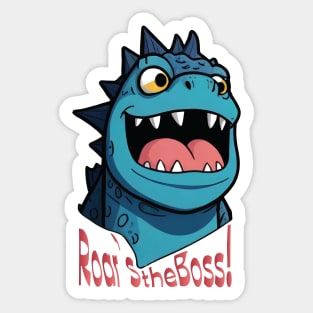 Roar's the Boss! Sticker